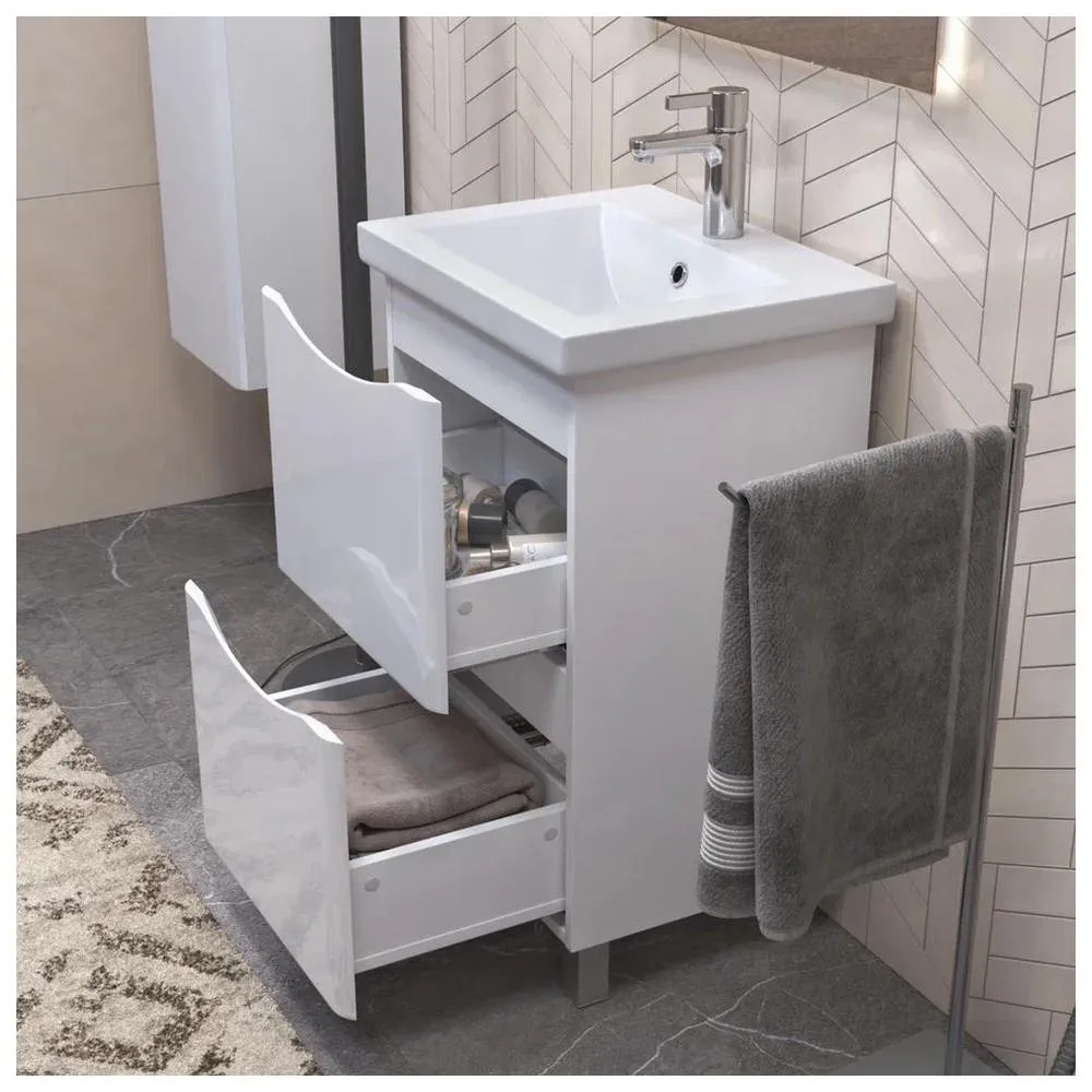 Тумба с раковиной напольная VIGO Glem  321-com, 50 см