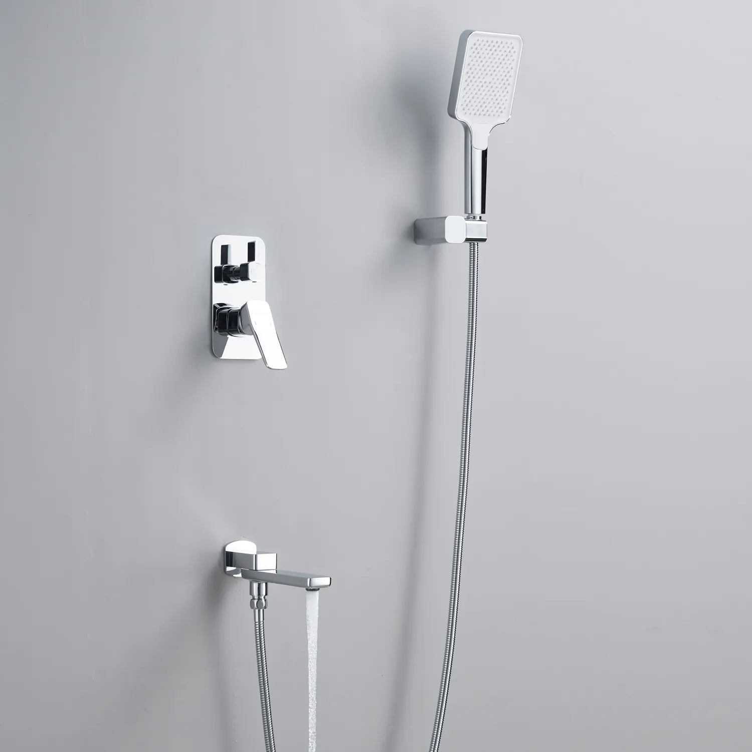 Душевая система встраиваемая Shevanik S9935, хром