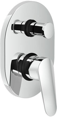 Смеситель для ванны NOBILI Blues BS101100CR (внешняя и скрытая часть)