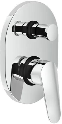 Смеситель для ванны NOBILI Blues BS101100CR (внешняя и скрытая часть)