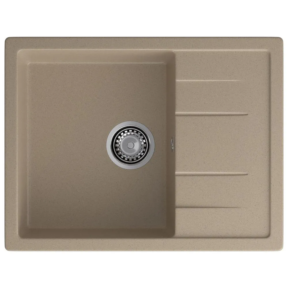 Кухонная мойка GranFest QUADRO 650L, песок