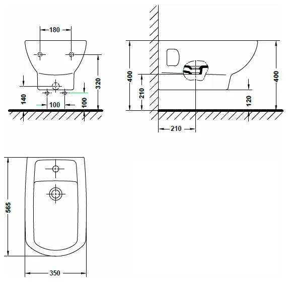 51630 (51632) GALA SMART крышка для биде