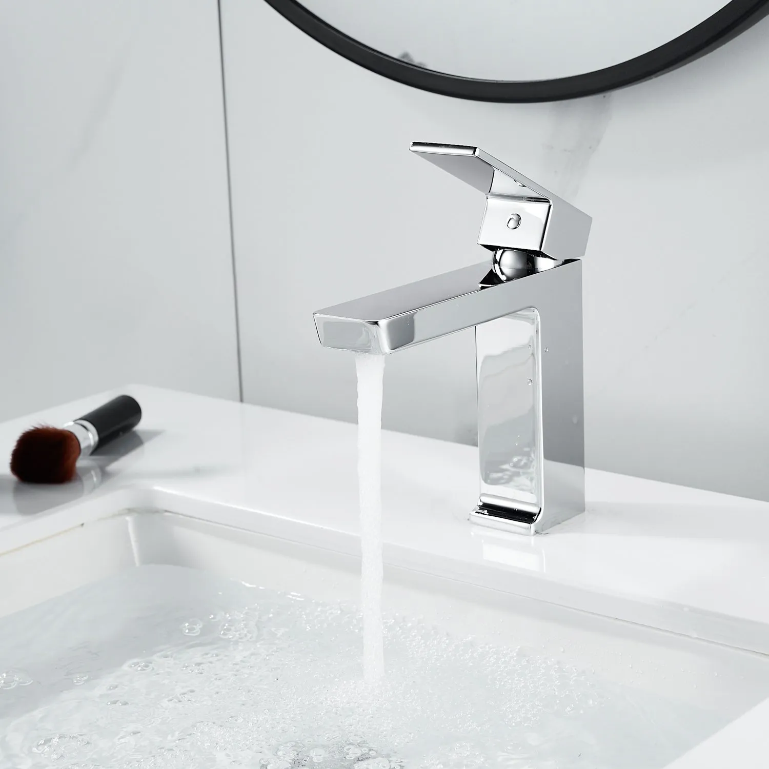 Смеситель для раковины Rose R1801-1, хром