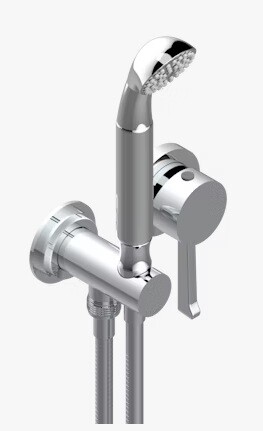 Смеситель для душа THG Hamptons with lever handles, никель PVD (G4S H55 6561B)