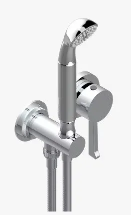 Смеситель для душа THG Hamptons with lever handles, никель PVD (G4S H55 6561B)