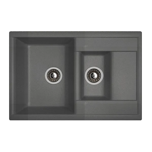 Кухонная мойка Dr. Gans АСТРА 25.065.D0760.411, графит