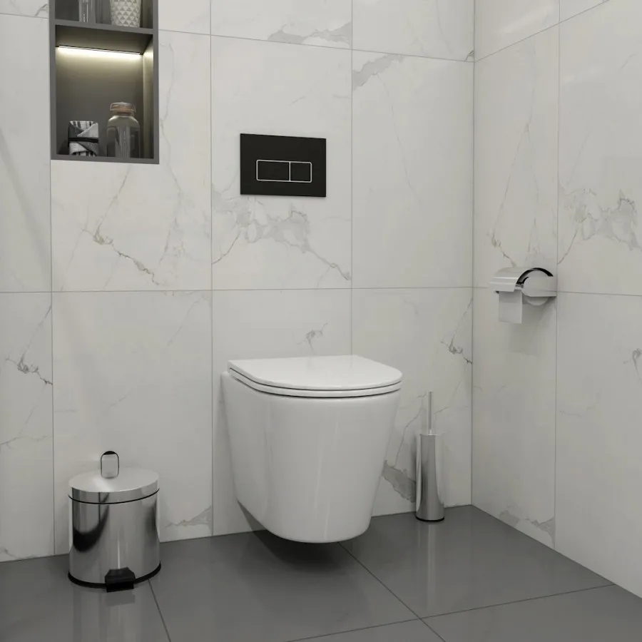 Клавиша смыва Maretti Umbria AC12UM-564, черный/хром