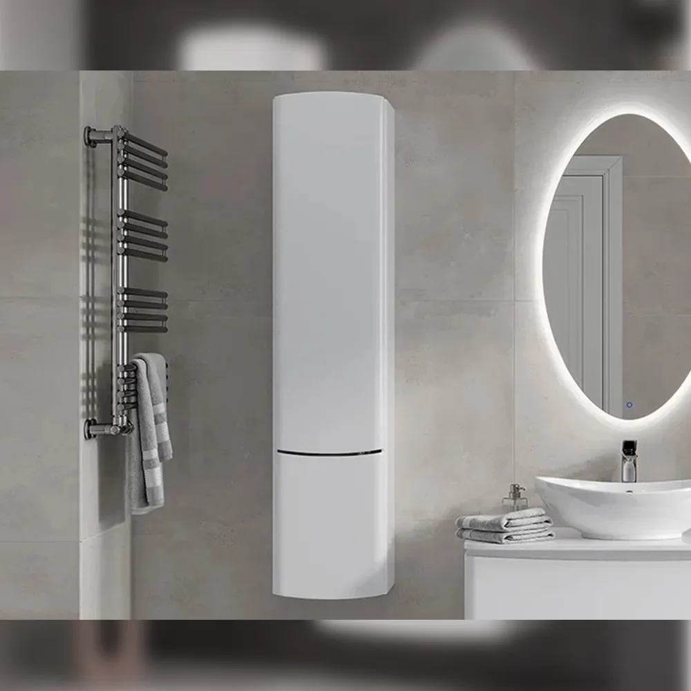 Шкаф Velvex  Luna 350 навесной белый (pp.LUN.35)