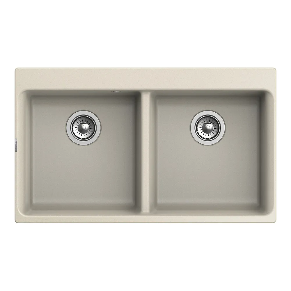 Кухонная мойка Rivelato AXEL X-90-2D, темно-бежевый