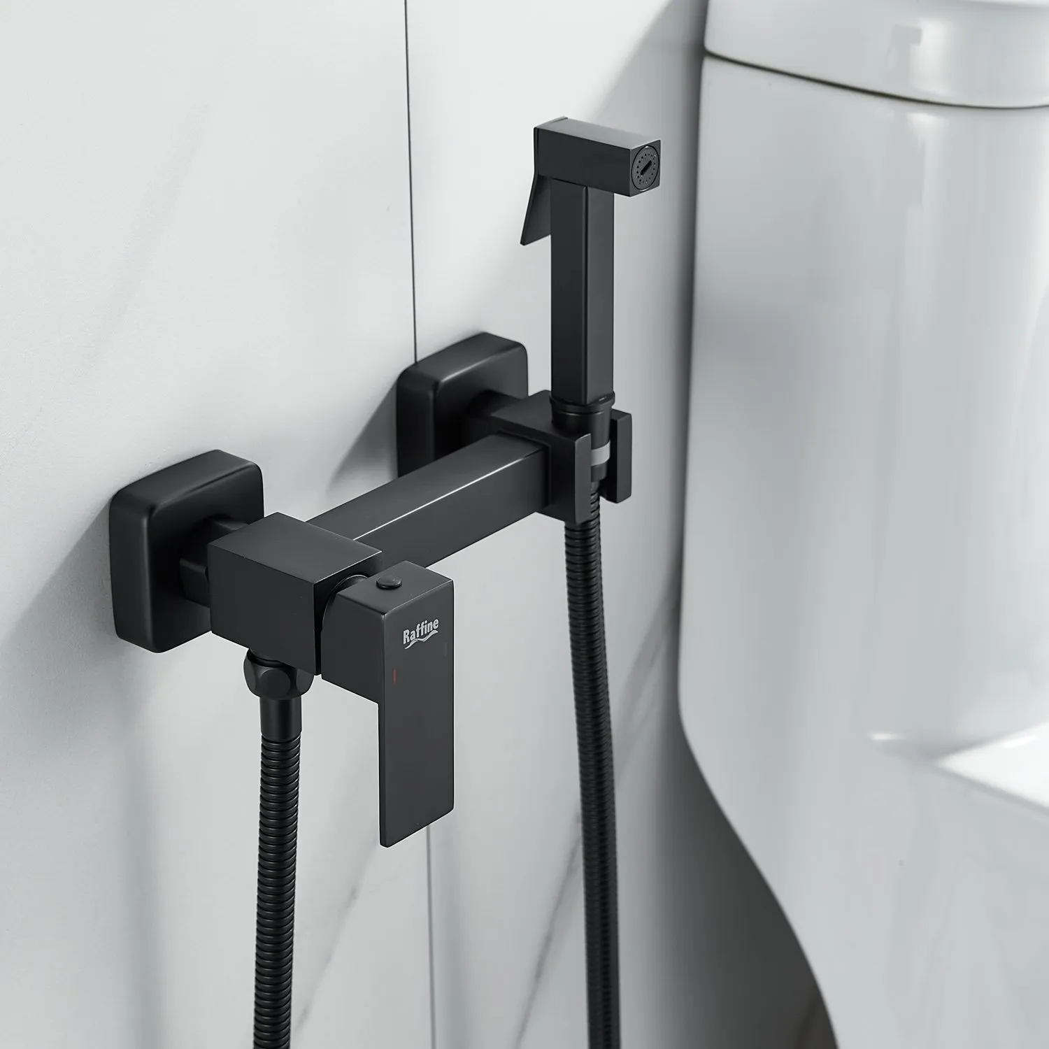 Гигиенический душ со смесителем Raffine F237H, черный