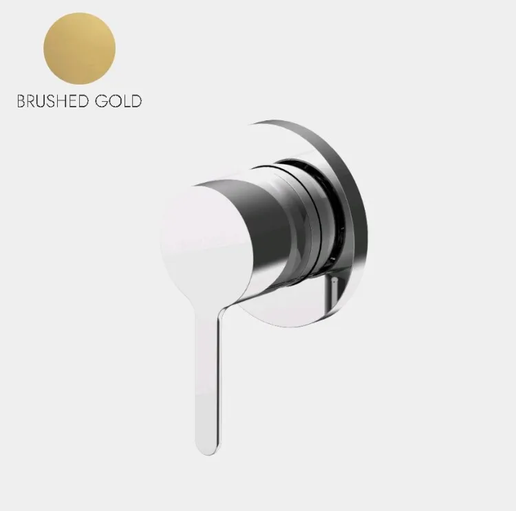 Смеситель для душа Fima Carlo Frattini Snap, золото брашированное (F3113N1OS)