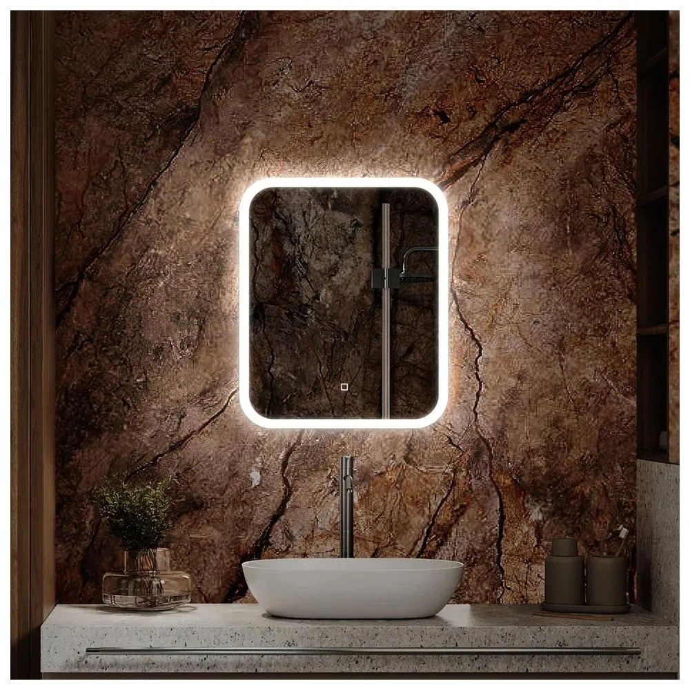 Зеркало Silver Mirrors Стив 500х600 (сенсорный выключатель)