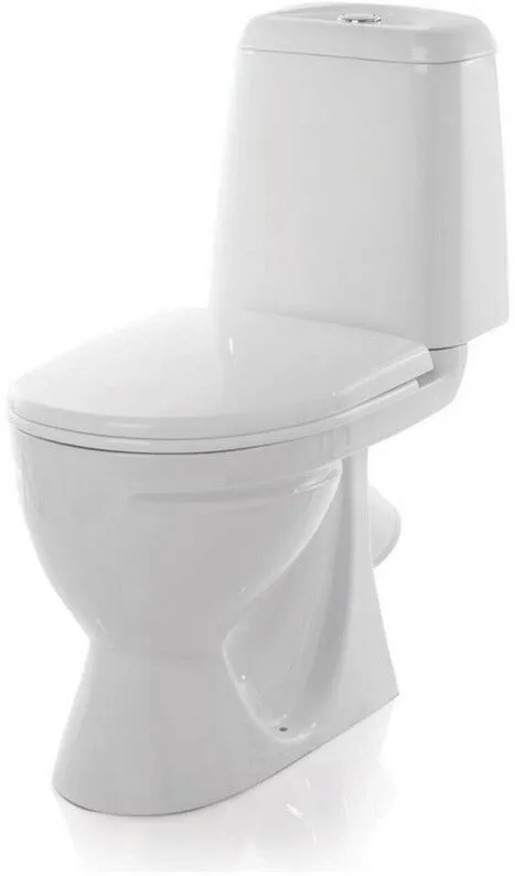 ИДЕАЛ КОМФОРТ Унитаз-компакт Белый S1 (WC.CC/Ideal/2-DM/WHT.G/S1)