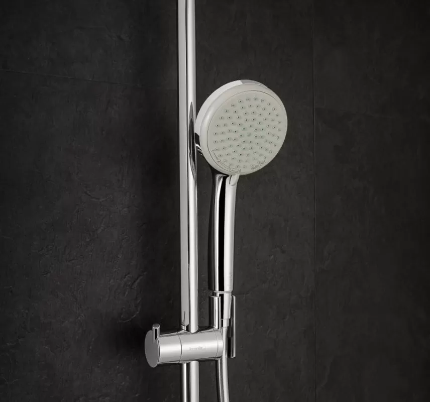 Душевая система Hansgrohe Croma 220 Showerpipe (27222000)