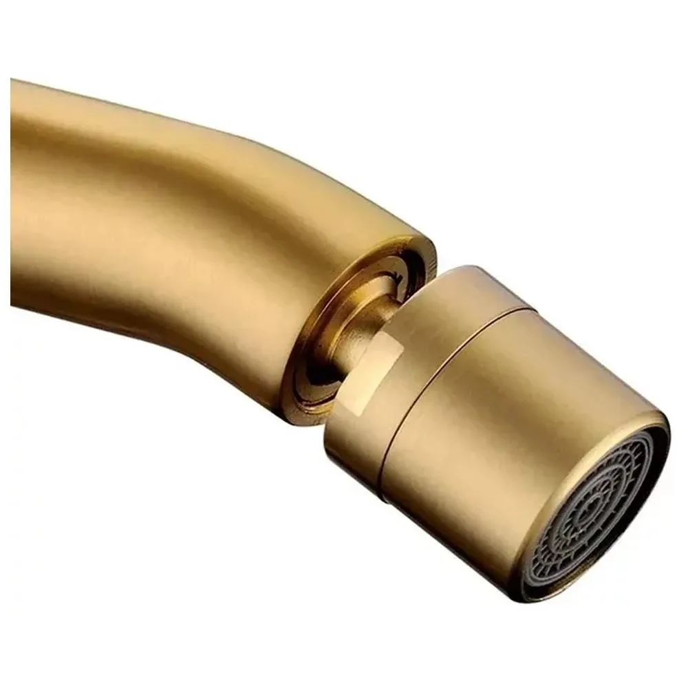 Смеситель для биде Grocenberg GB2094MG, матовое золото