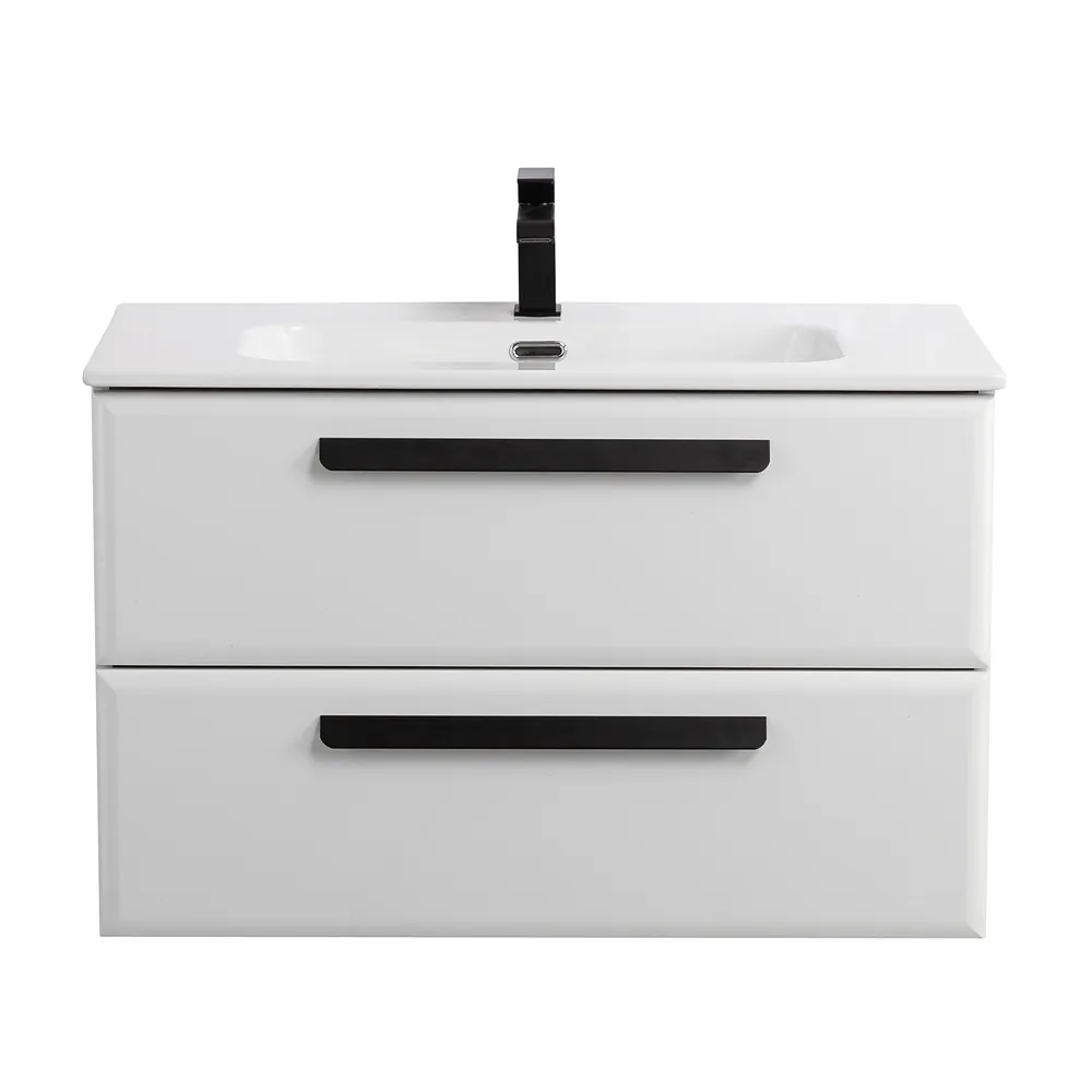 База под раковину подвесная Cezares Eco-Cer-N 800х457х500, Bianco Lucido (ECO-CER-N-800-2C-SO-BL)