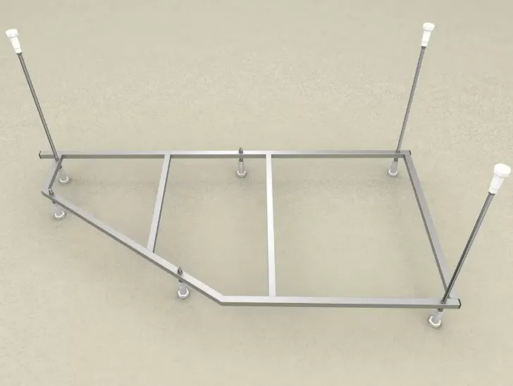 Каркас для ванны Aquatek Фиджи 170 KAR-0000056