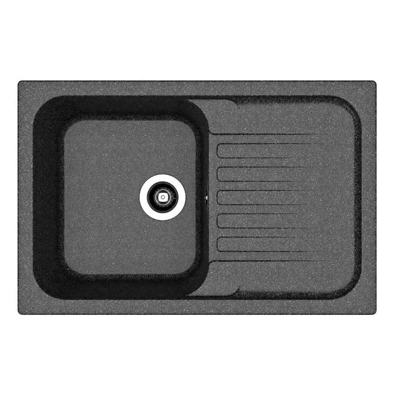 Кухонная мойка Dr. Gans АДЕЛЬ 25.090.C0780.407, черный