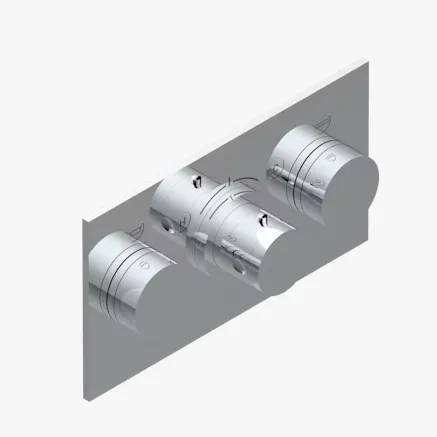 Смеситель для душа THG Dahlia, хром (A41 A02 5401BEH)