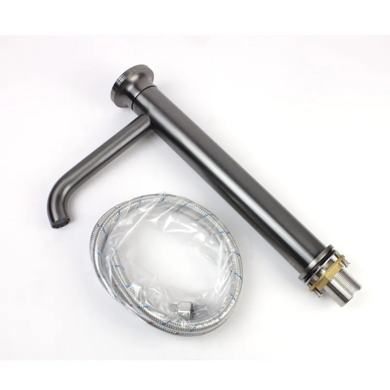 Смеситель для раковины Bronze de Luxe 9008GM-R, графит/красный