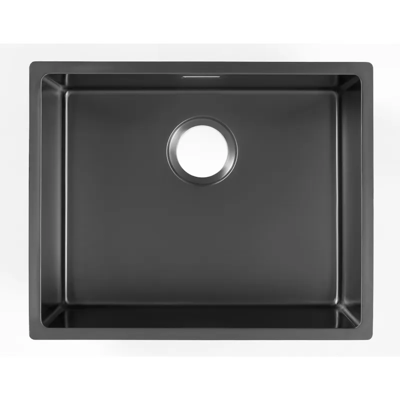 Кухонная мойка Grandex Aqua Optima 5011363, графит