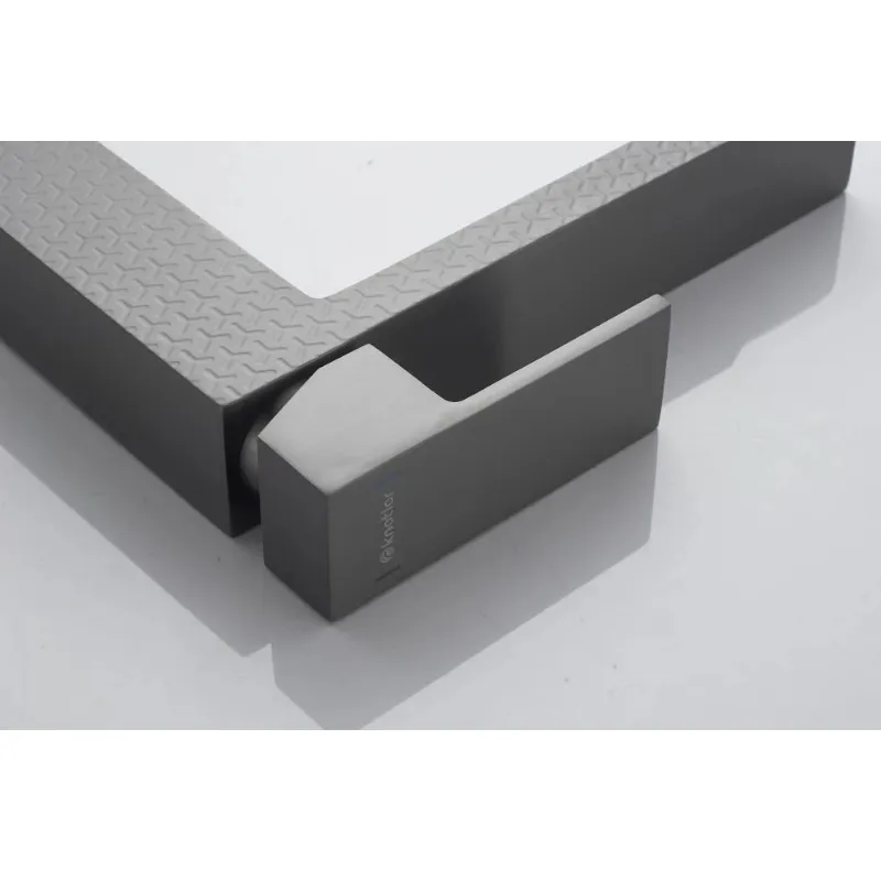 Смеситель для раковины высокий Knotlor KN-24/GMP, оружейная сталь