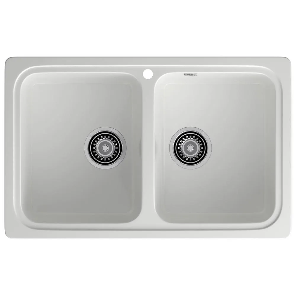 Кухонная мойка GranFest STANDART 780K, иней