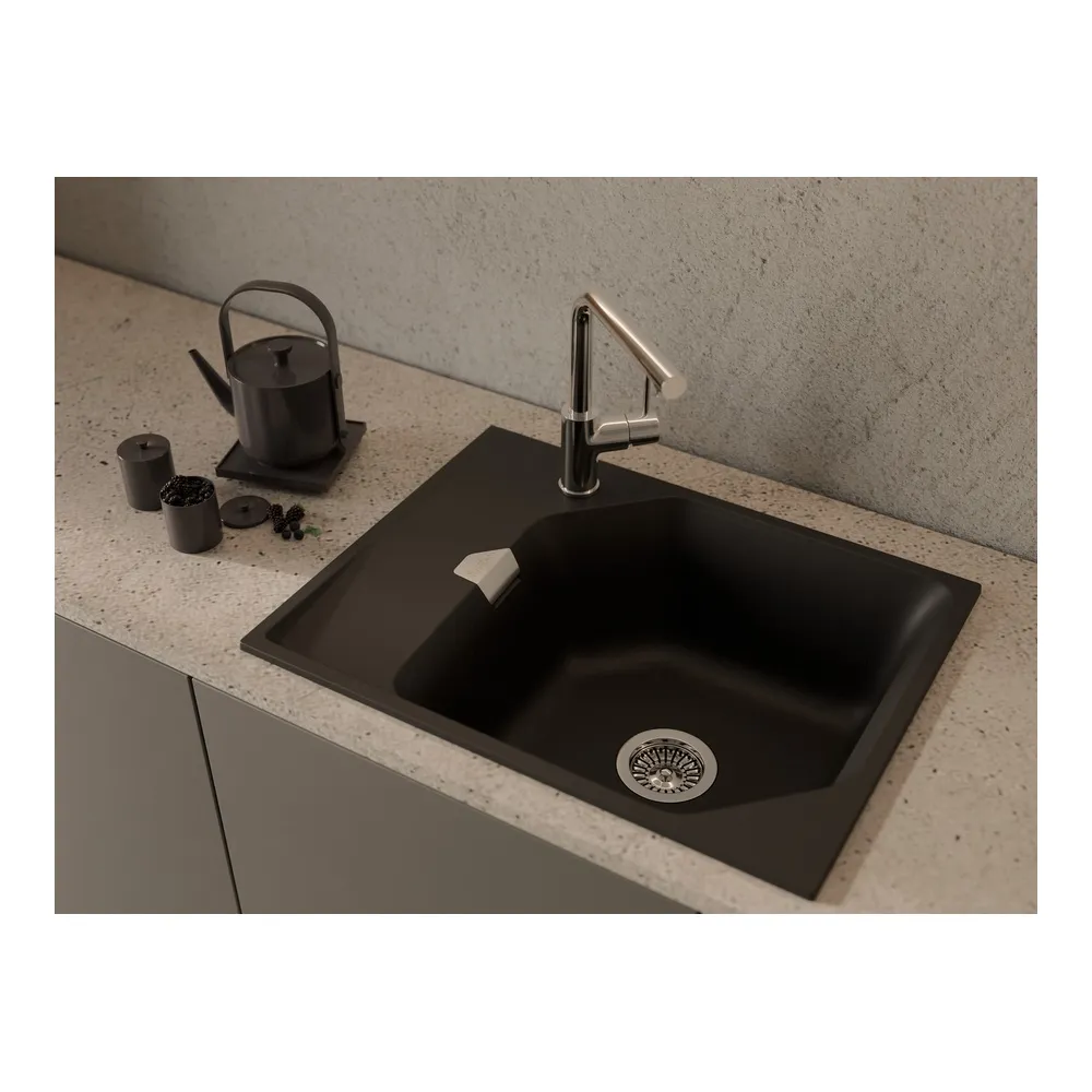 Кухонная мойка Rivelato LOCUS LS-65, черный