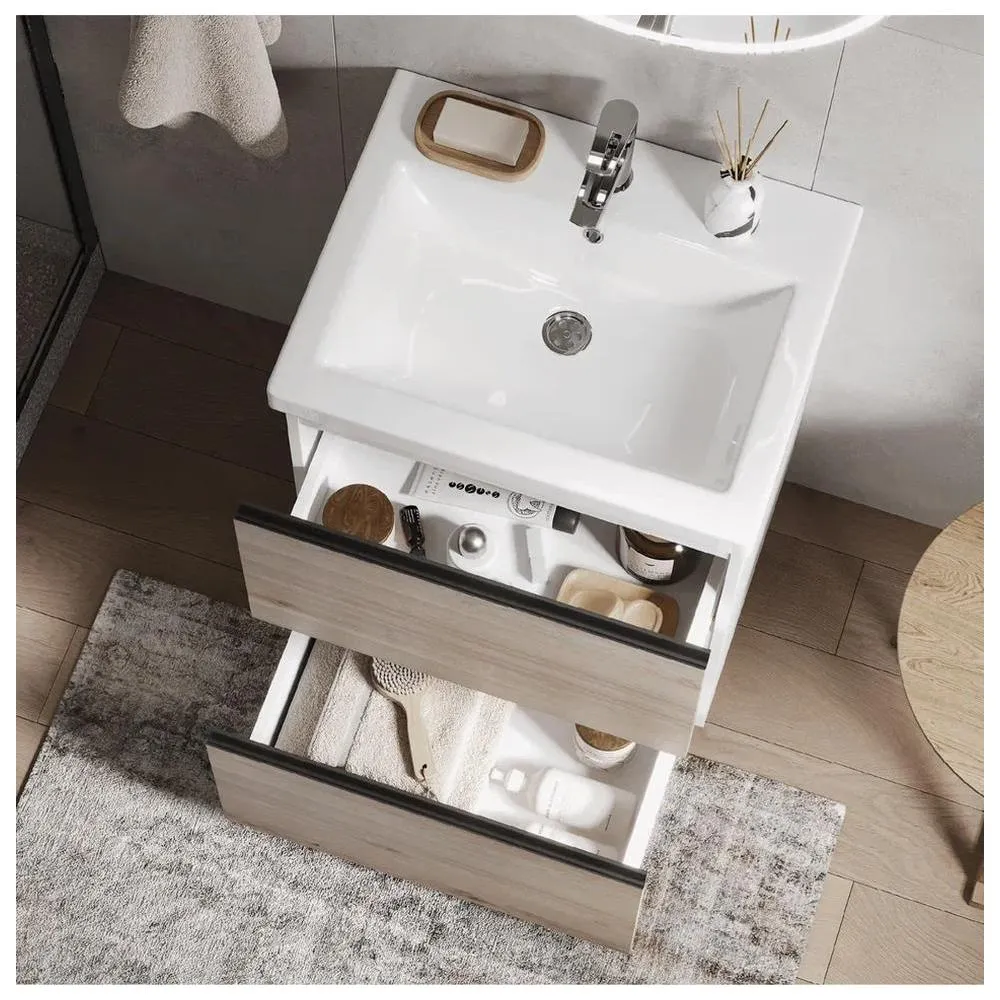 Тумба с раковиной напольная VIGO Cross 447-com, 60 см