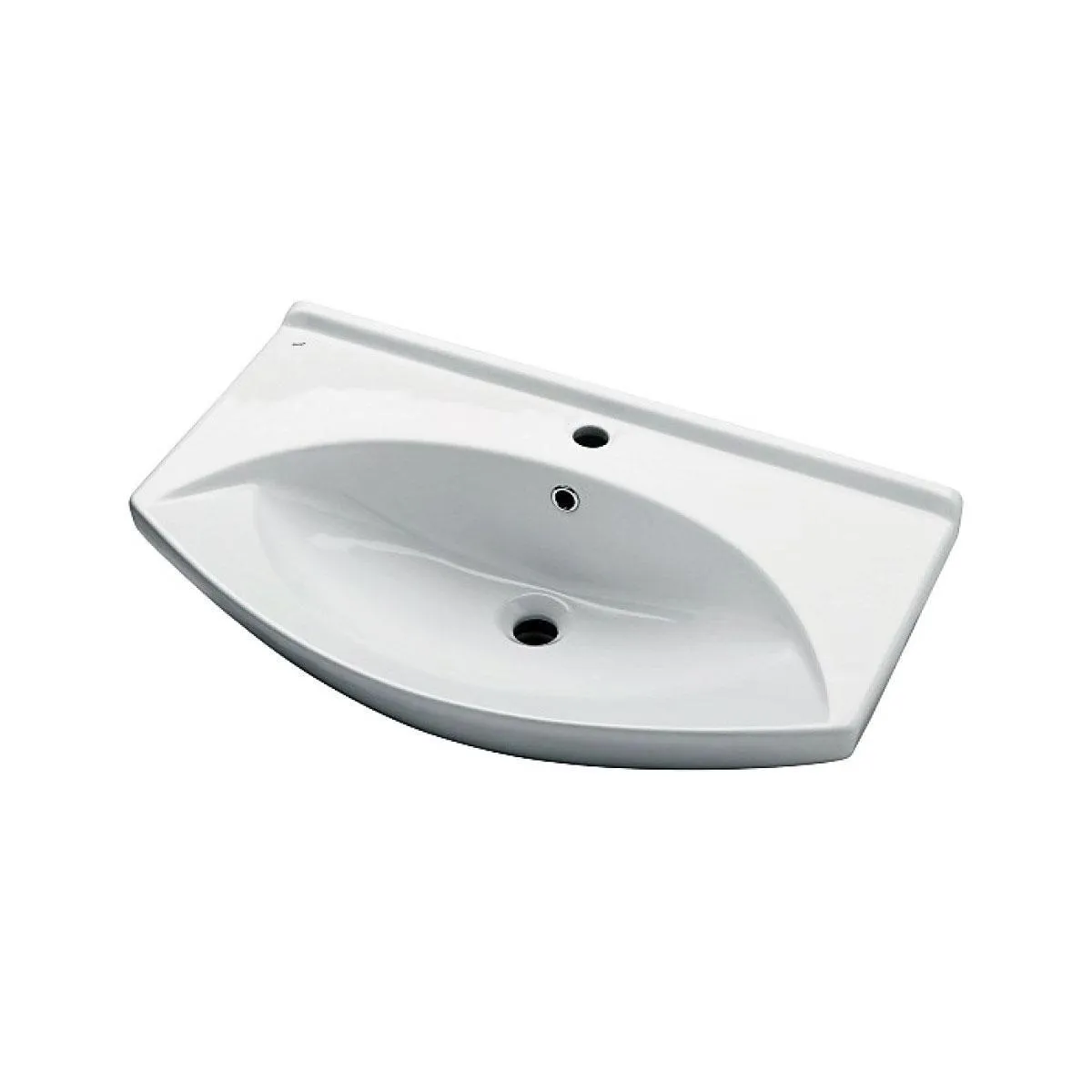 Тумба под раковину подвесная/напольная Dreja Laguna Plus 75 см, белый