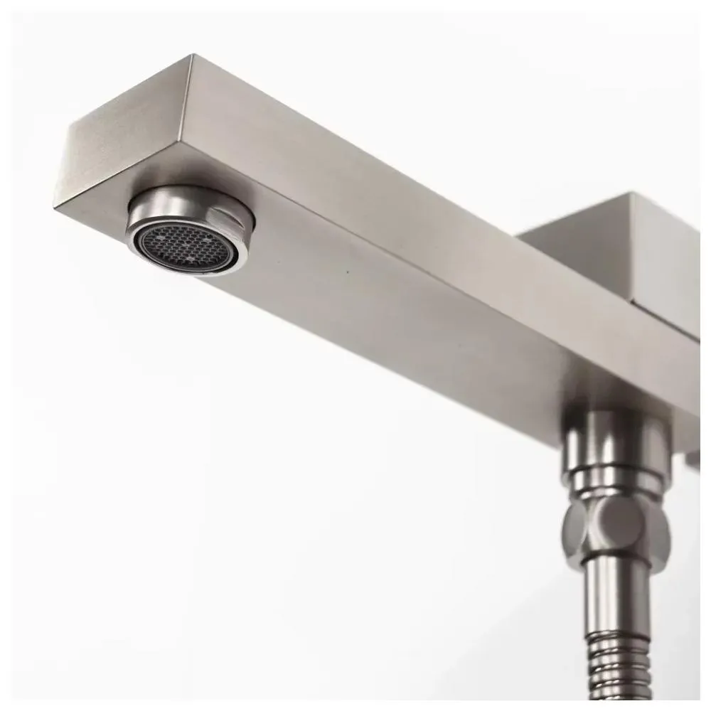 Душевая система встраиваемая Hansberge H6075NK, никель