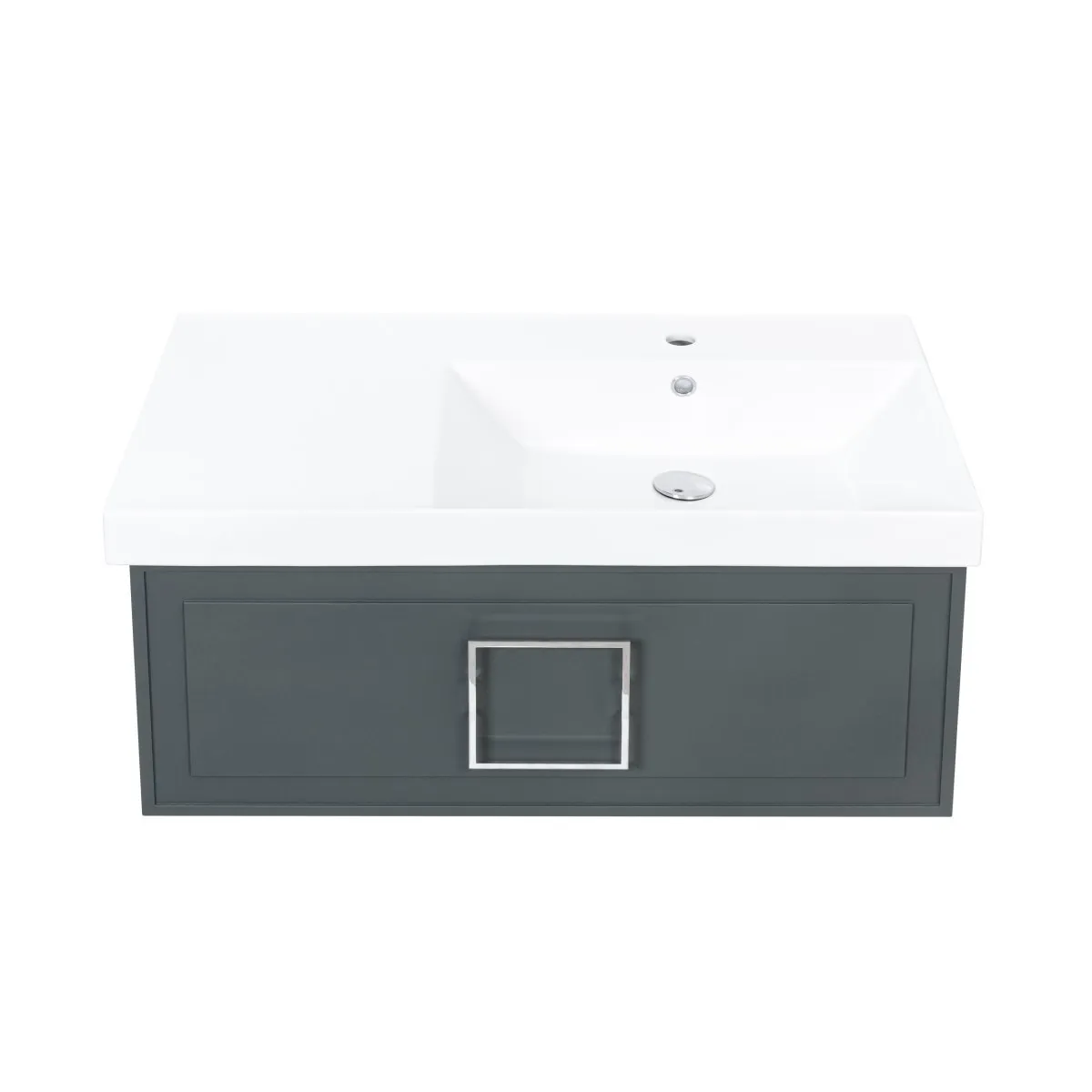 Раковина на тумбу La Fenice Cubo CU.NN.90R, чаша справа