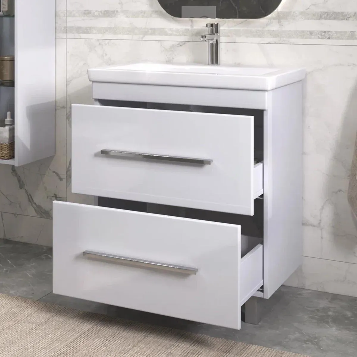 Тумба с раковиной напольная VIGO Land 020, 70 см