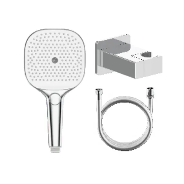 Лейка для душа с держателем и шлангом Raglo R476.41, хром