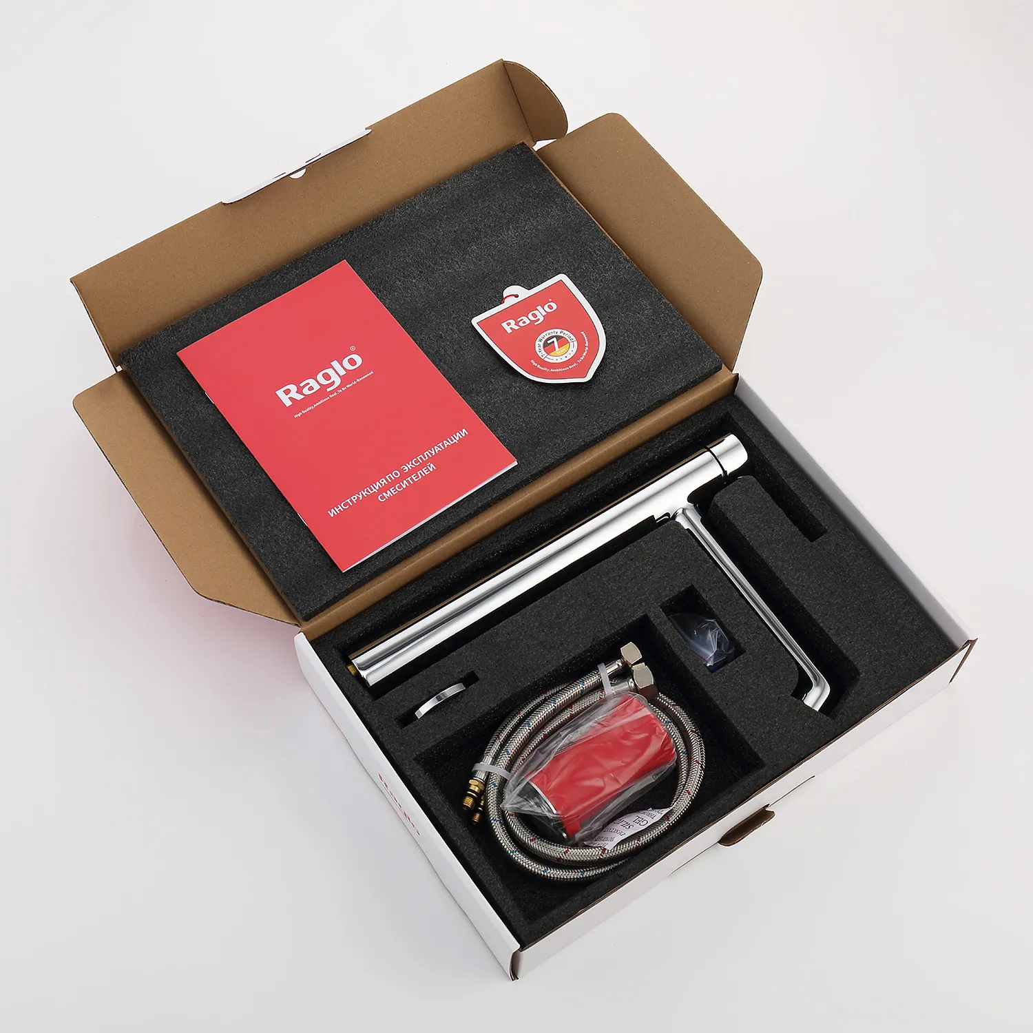 Смеситель Raglo высокий для умывальника  (R20.15)