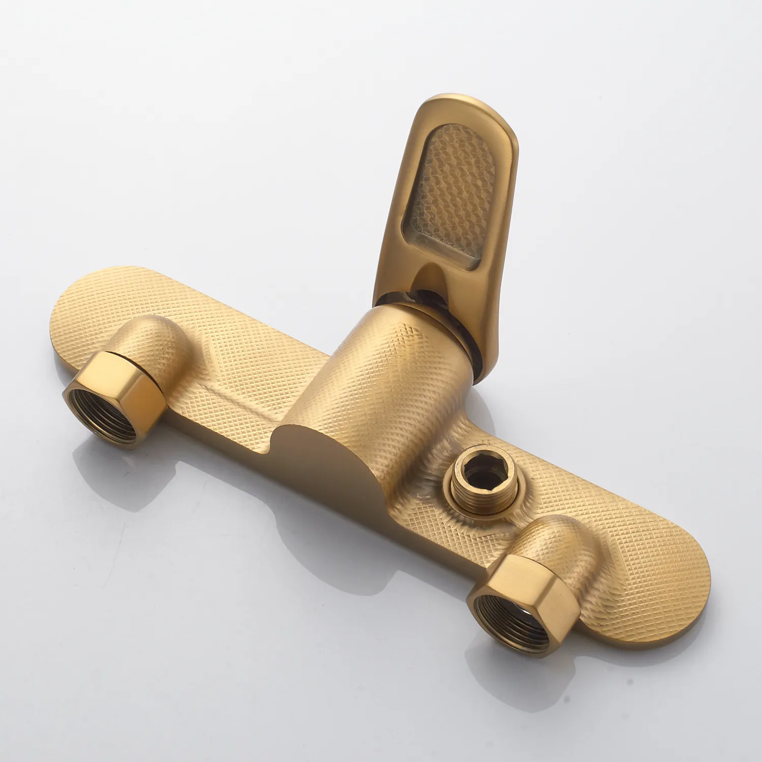 Смеситель для душа Shevanik S4716G, золотой сатин