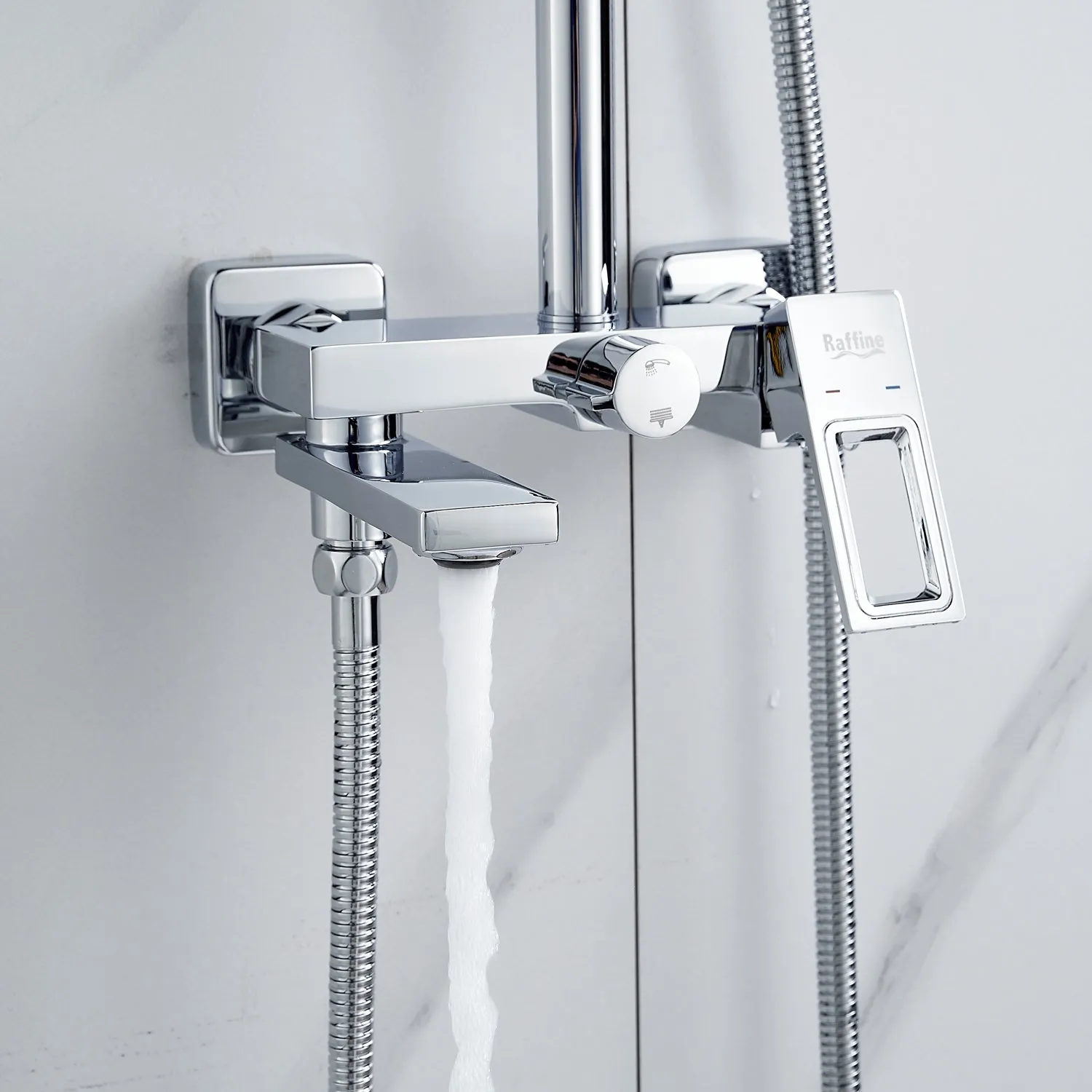 Душевая система Raffine F3696, хром