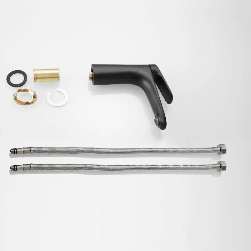 Смеситель для раковины Raffine F0185H, черный