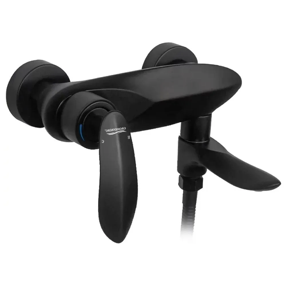 Смеситель для ванны Groсenberg GB8001BL, черный