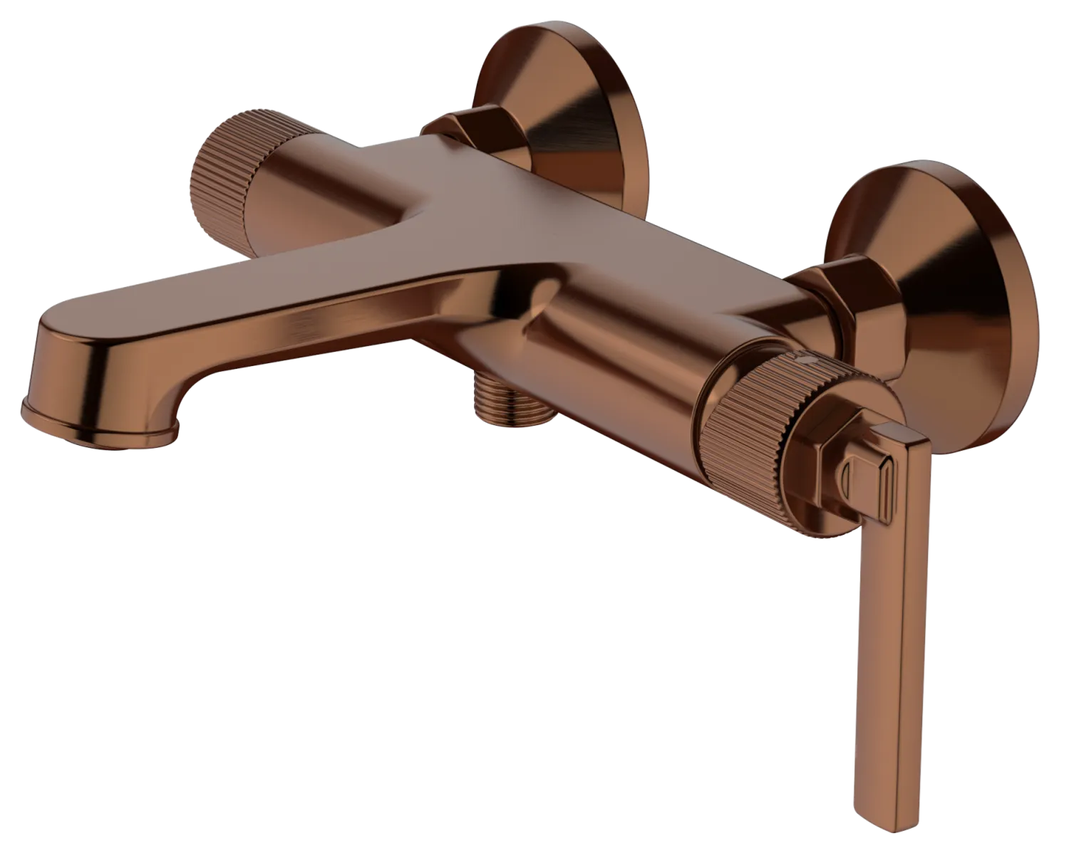 Смеситель Haiba  для ванны, латунь, брашированное розовое золото PVD (HB60797-2)
