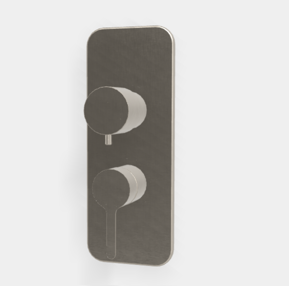 Смеситель для душа Fima Carlo Frattini Snap, брашированный никель (F3119X6SN)