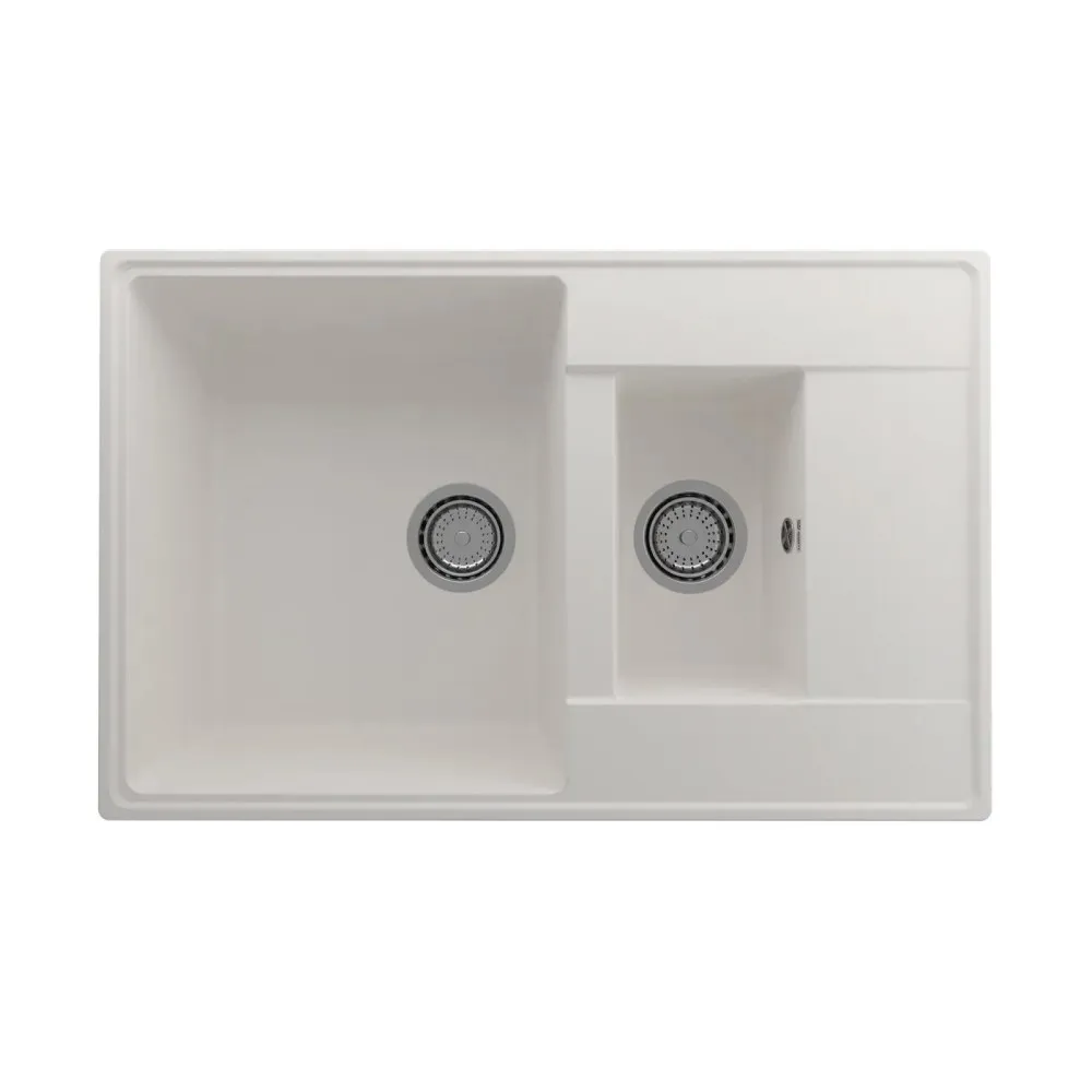 Кухонная мойка Ulgran Quartz Prima 780 1,5K-01, жасмин