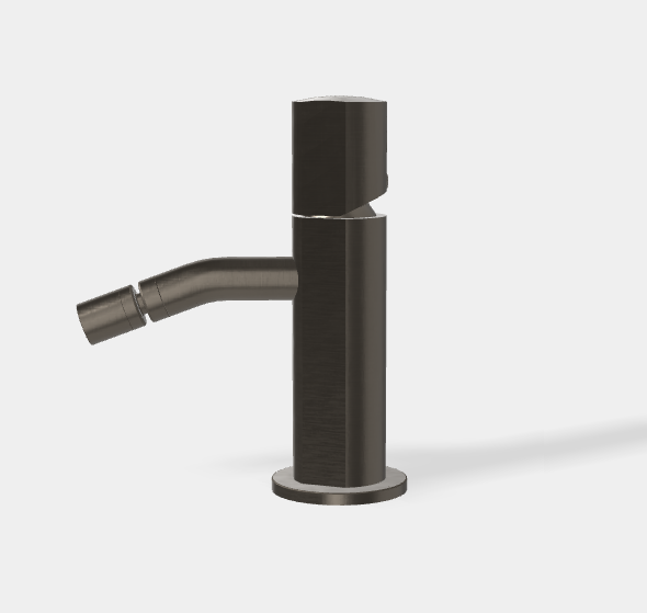 Смеситель для биде Fima Carlo Frattini So, брашированный черный хром (F3182CS)