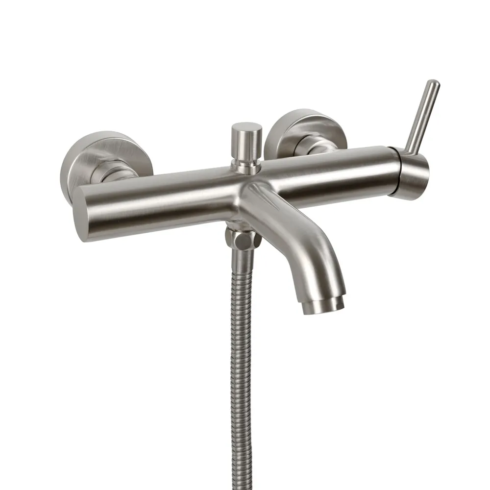 Смеситель для ванны FILARETE Roun FL2120NK, никель