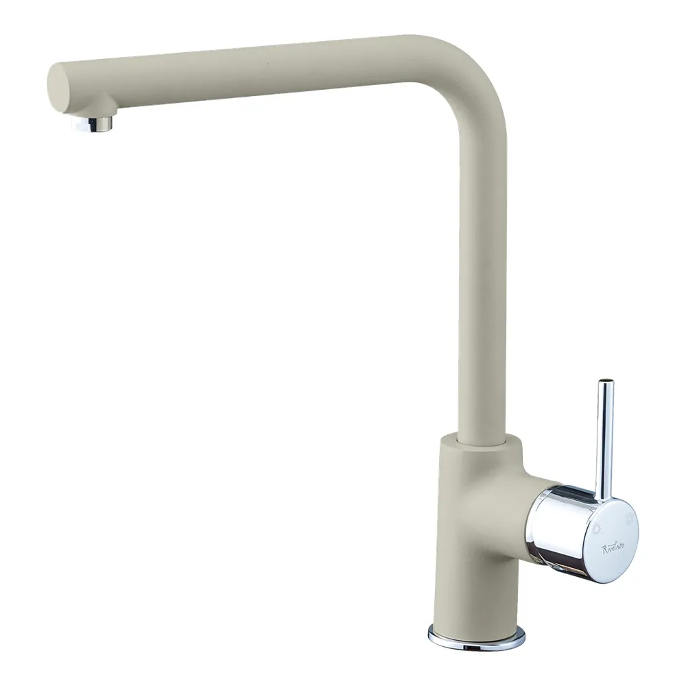 Смеситель для кухни Rivelato Vico 9021603, топаз/хром