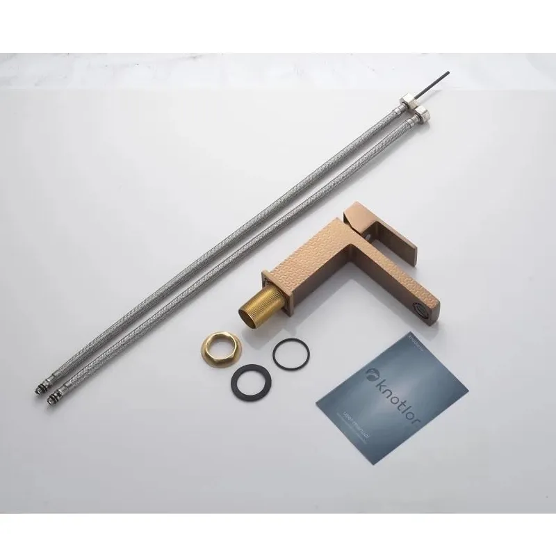 Cмеситель для раковины Knotlor KN-20/RBP, бронза