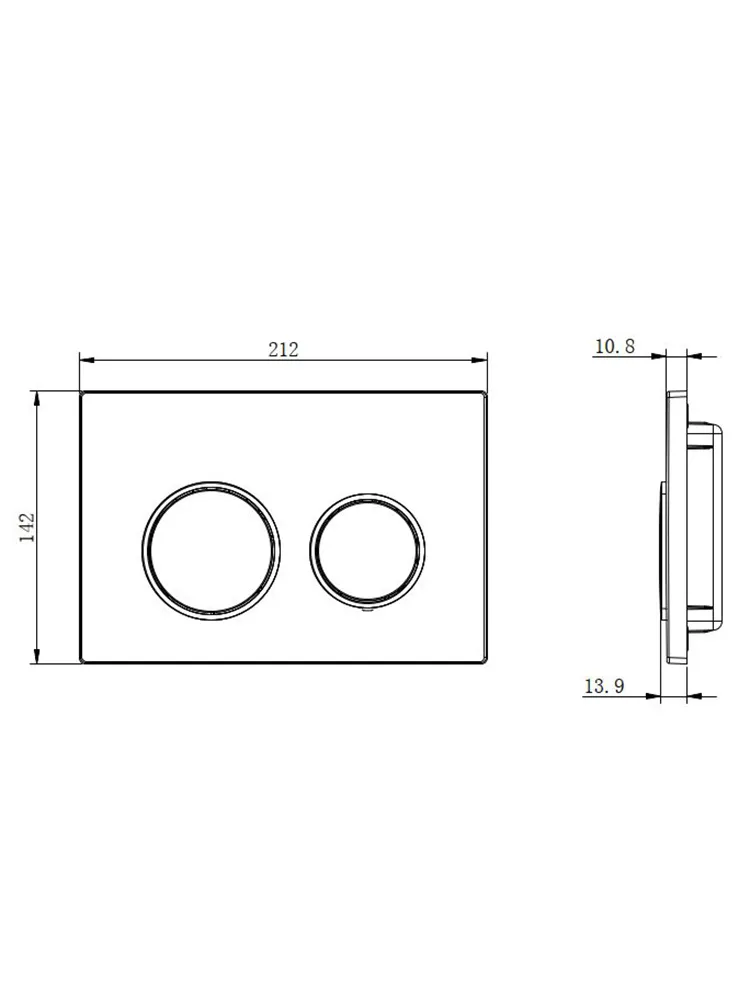 SET AQUATEK ЛИБРА T-TDI002 рама Standard INS-0000018+унитаз AQ1505T-00 с тонким сиденьем soft-close+крепление KKI-0000002 +кнопка TDI-0000002