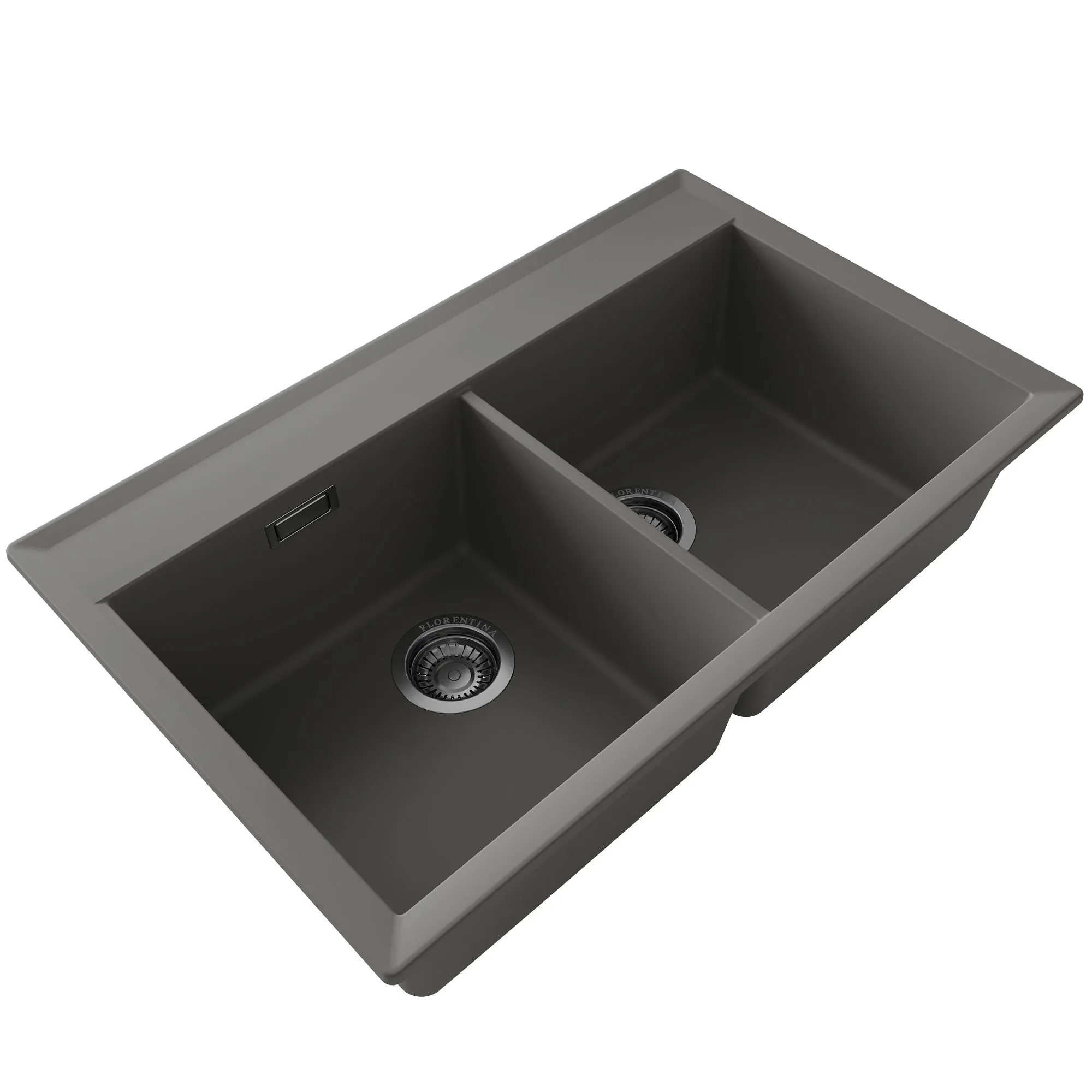 Кухонная мойка Florentina ТОСКАНА 17.050.E0820.307, серый шёлк