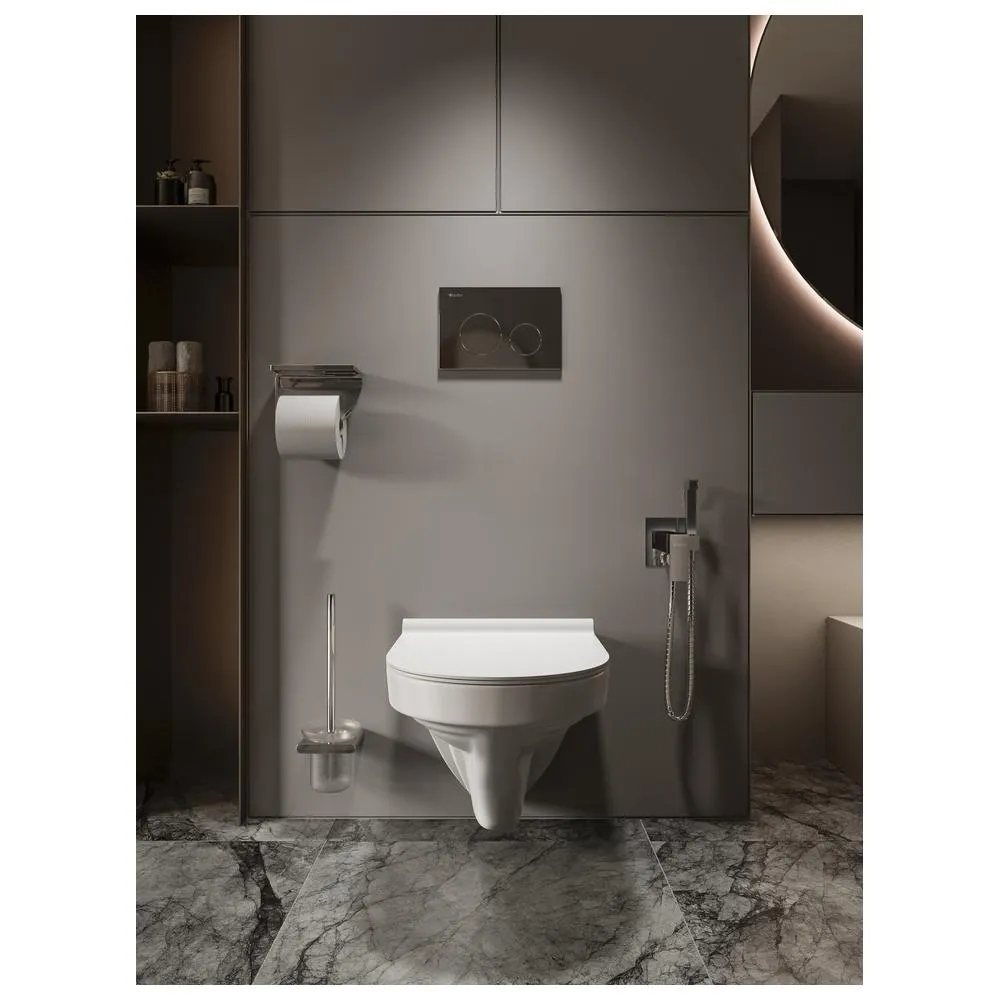 Гигиенический душ со смесителем встраиваемый Knotlor FHS02C1C, хром