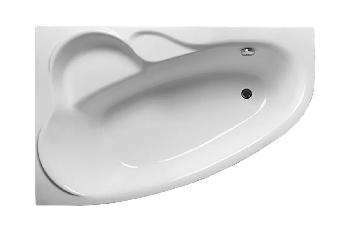 Ванна акриловая левосторонняя Relisan ARIADNA Гл000001460, 135x95